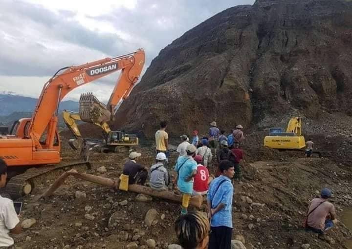 Two Presumed Dead in Hpakant Landslide
