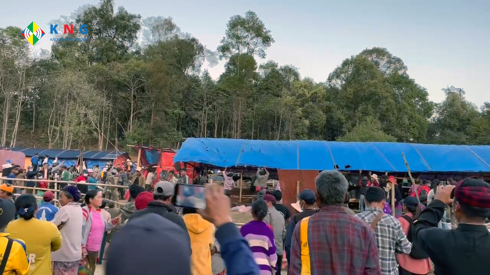 Protesters Destroy Huts At Bhamo Rare Earth Mine